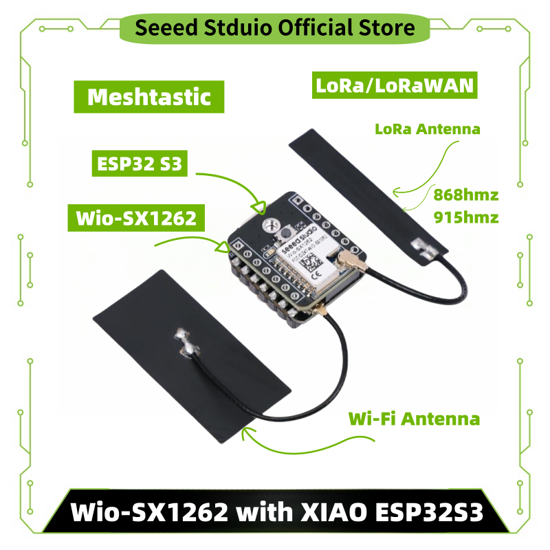 Microcontroller Kit - Modul ESP32 S3 LoRa Meshtastic LoRa
