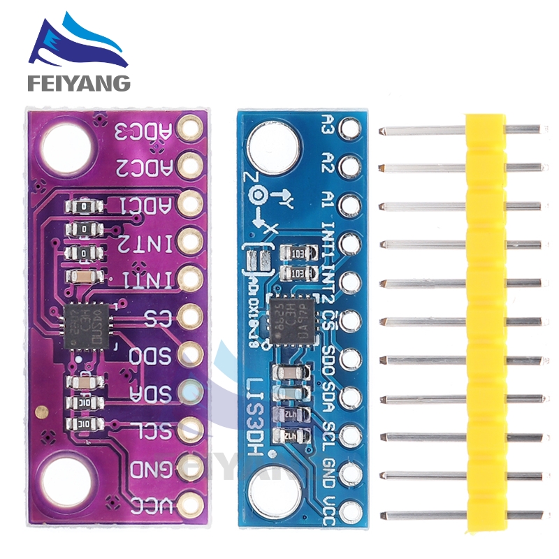 Sensor Kit Arduino - LIS3DSH LIS3DH modul Akselerometer triaxial, resolusi