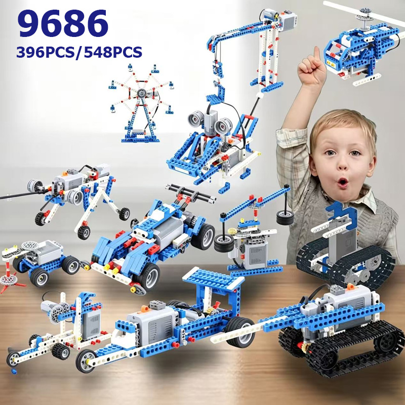 Stem Robotics Kit - 9686 Set Edukasi STEM Teknis Sederhana