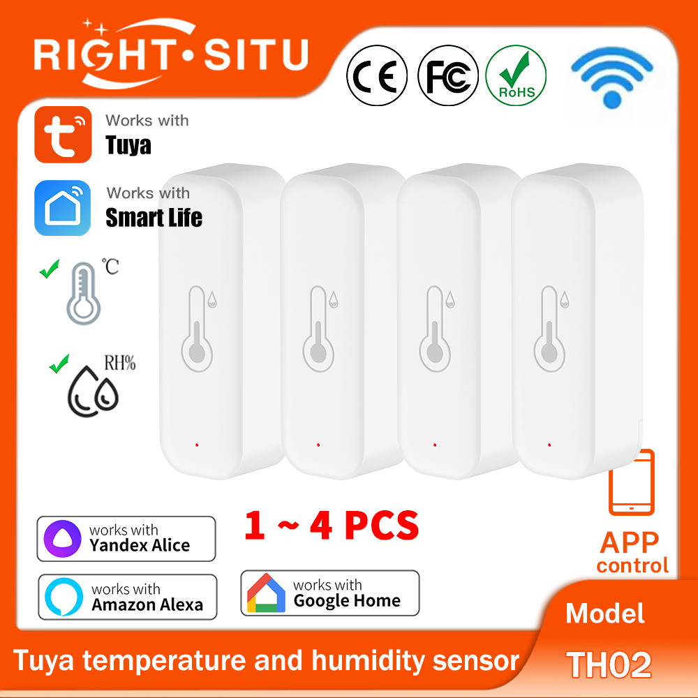 1 ~ 4 buah Tuya WiFi Sensor Su - Smart Home Automation Kit ulasan dan harga
