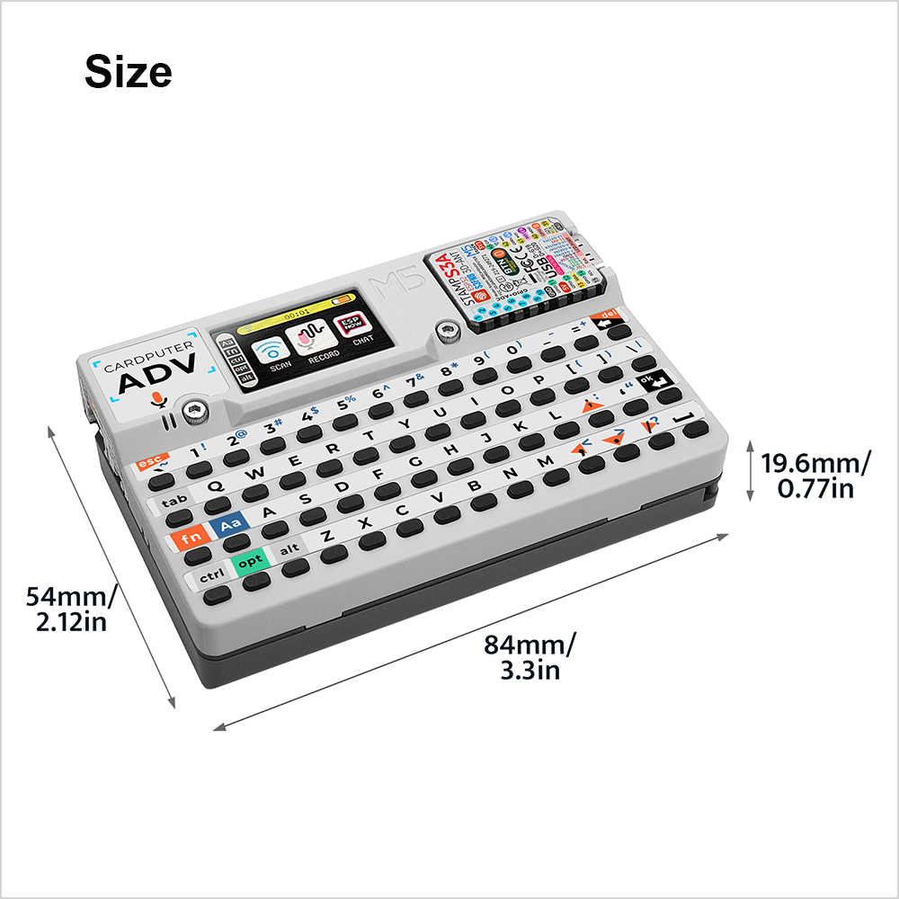 M5Stack Cardputer-Adv Komputer - Electronics Project Kit ulasan dan harga