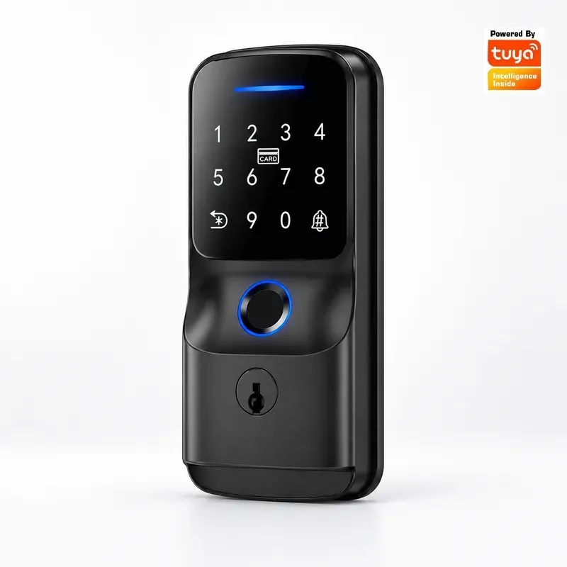 Kunci Pintu Elektronik Kayu de - Smart Door Lock Wifi ulasan dan harga