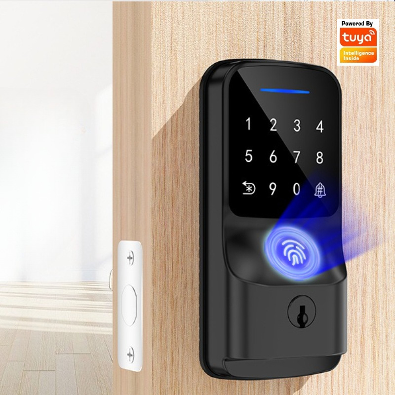 Kunci Pintu Elektronik Kayu de - Smart Door Lock Wifi ulasan dan harga