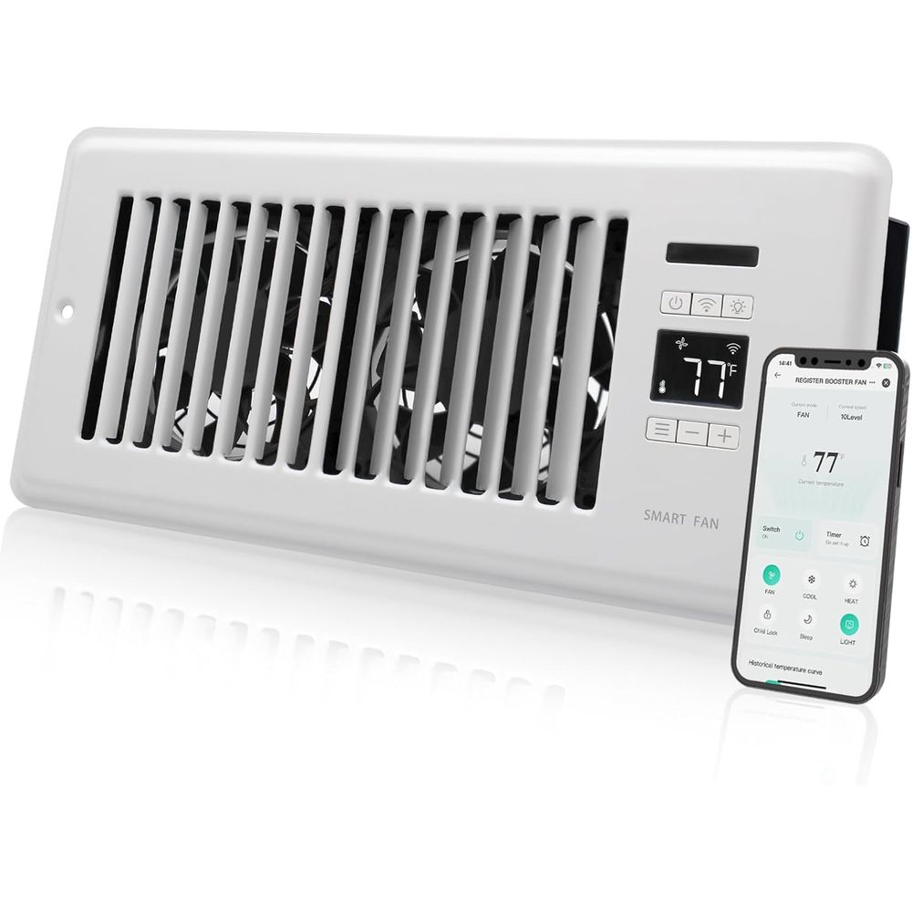 Kipas Booster Register Super S - Wifi Thermostat ulasan dan harga