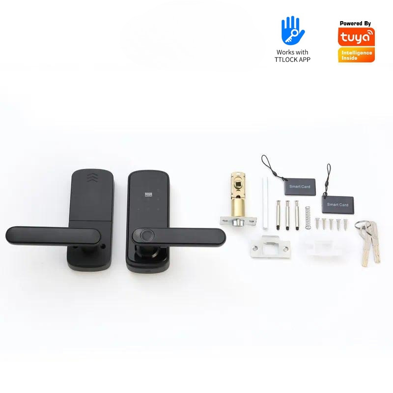Kunci Pintu Kayu Dalam Ruangan - Smart Door Lock Wifi ulasan dan harga